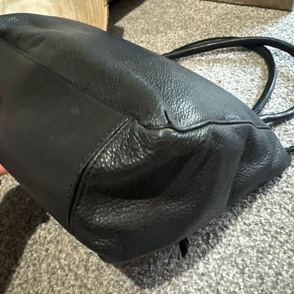 Kate Spade Grant Park Shelby Black Pebbled Leather Tote Purse AS IS - Picture 3 of 16